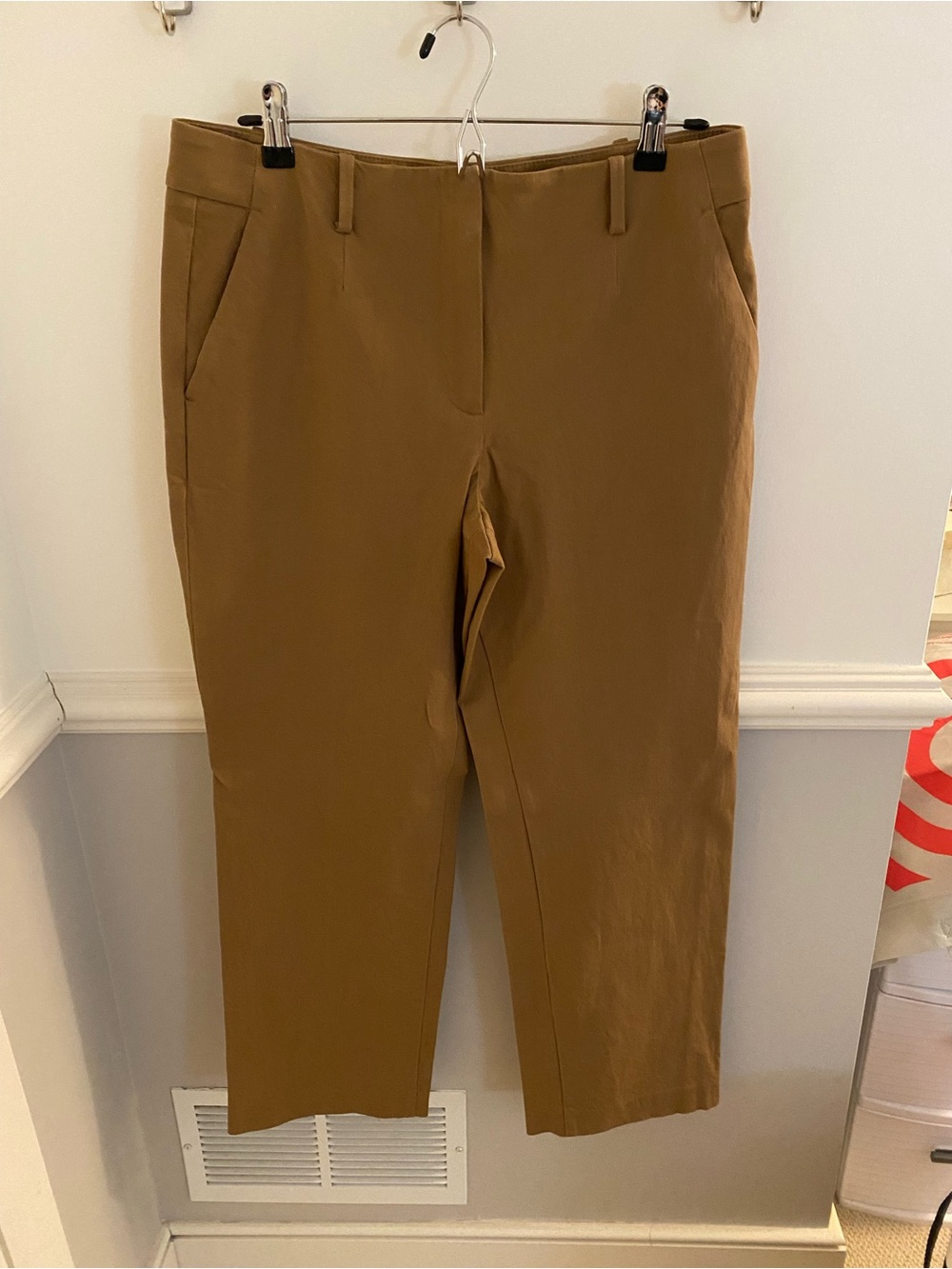 Talbots Pants in Tan/ burnt orange